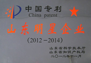 China Patent Shandong Star Enterprise