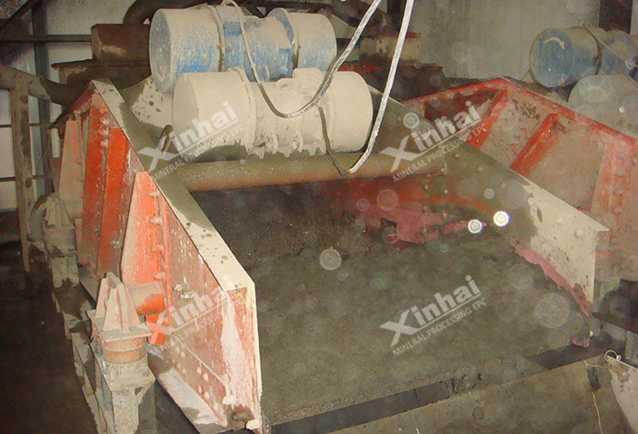 Lead-zinc mine tailings dry discharge project