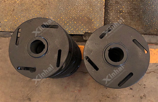 Flotation machine impeller