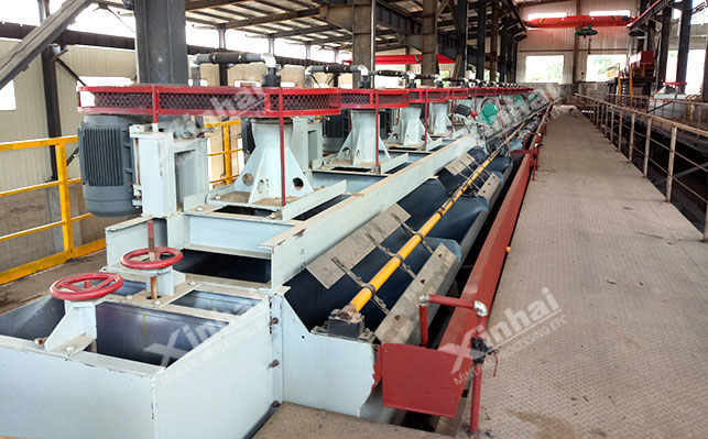 Spodumene Flotation process flow