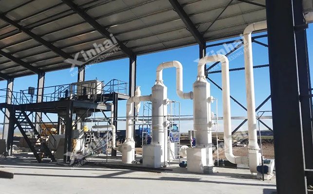 Xinhai Mongolia 2 million TPA gold mine beneficiation project