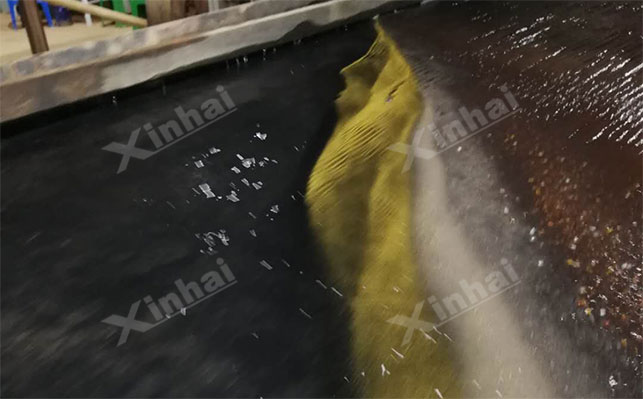 Gold Extraction from Gold Ore Gravity Selection