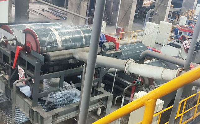 Spodumene Magnetic Levitation Combined Process Flow