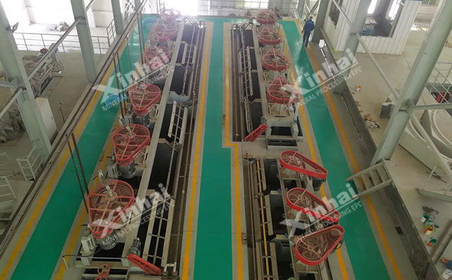 Copper ore dressing process