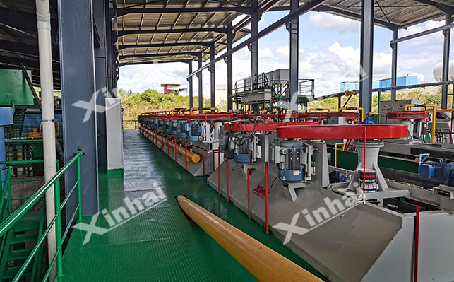 Oxidized lead zinc ore fatty acid flotation method