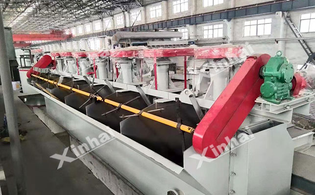 Oxidized lead-zinc ore chelating agent flotation method