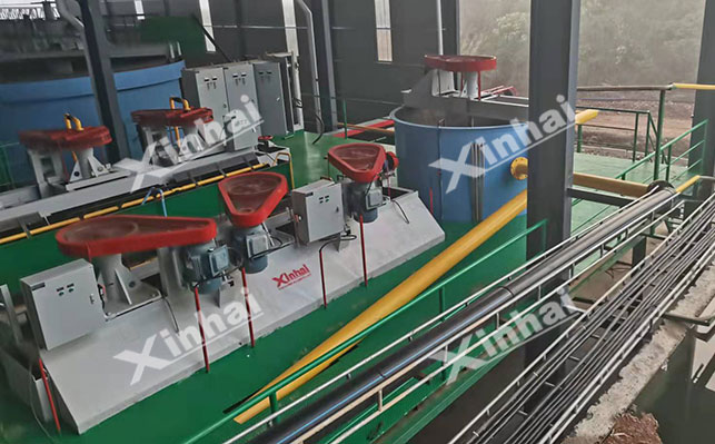 Sulfidation flotation process of copper oxide tailings