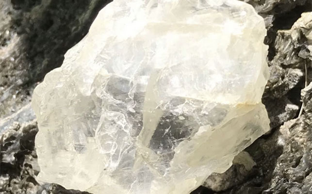 Extracting lithium from feldspar