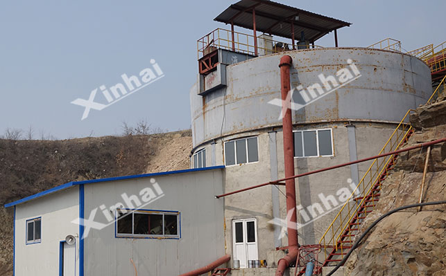 Feldspar ore dehydration process