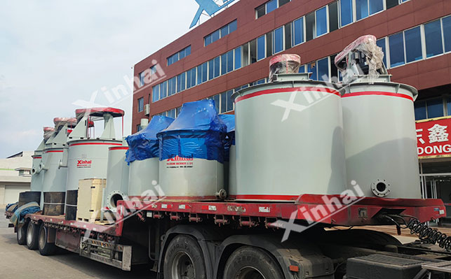 Gold stirring cyanide leaching equipment