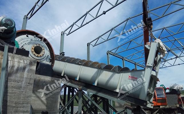 Independent silver ore grinding process