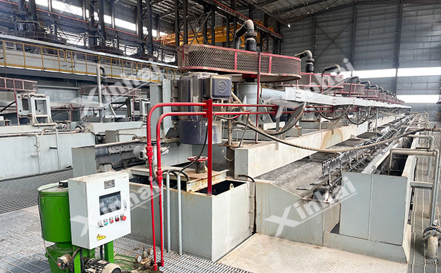 Mixed phosphate ore dressing process