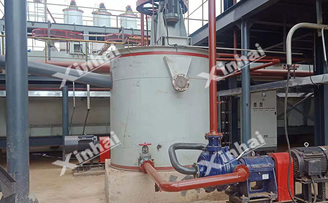 Replacement stirring tank