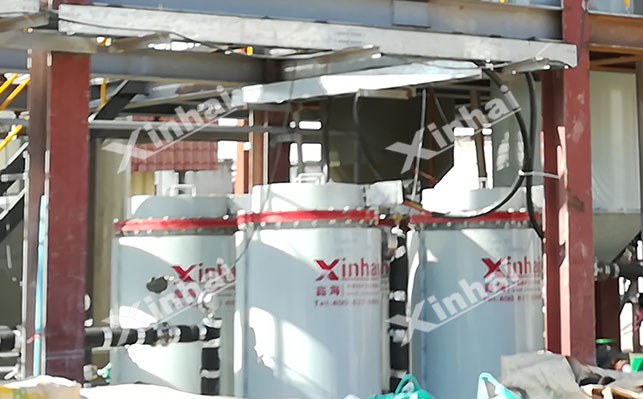 Separation process of nickel-cobalt sulfide ore