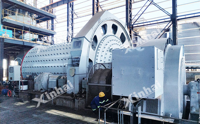 Silver ore grinding process