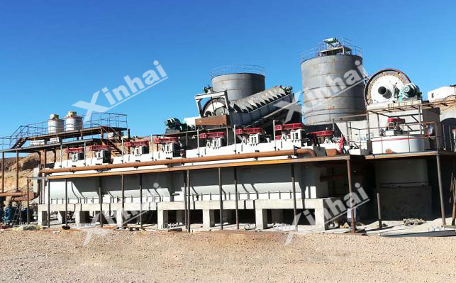 Silver ore preferential flotation process