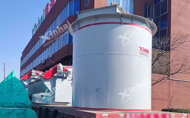 Stirring cyanide gold extraction equipment
