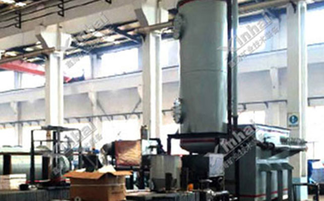 Zinc powder adding equipment