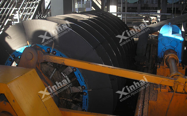 Lithium ore combined separation technology