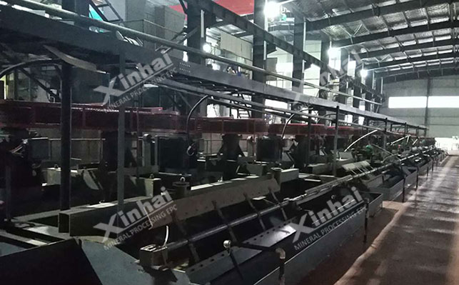 Independent silver ore flotation method