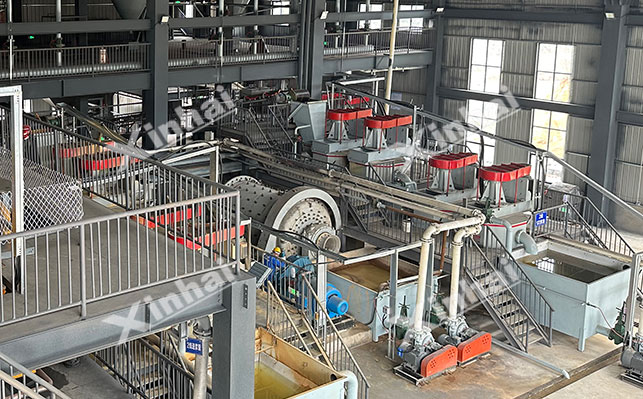 New ore dressing technology for molybdenite
