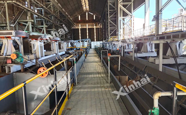 Molybdenum-containing ore beneficiation technology