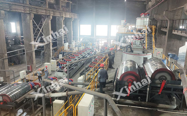 Combined Flotation-Magnetic Separation Process