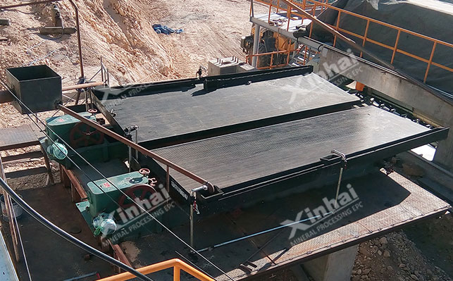 Silver Ore Gravity Separation Process