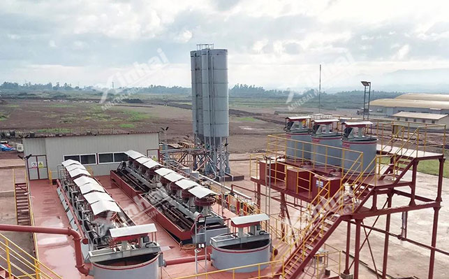 Sulfide Gold Flotation-Concentrate Cyanidation Process