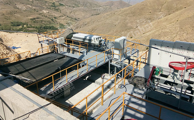 Sulfide Gold Gravity Separation-Flotation Process