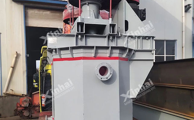 Xinhai scrubbing Machinery and equipment are being packaged and shipped