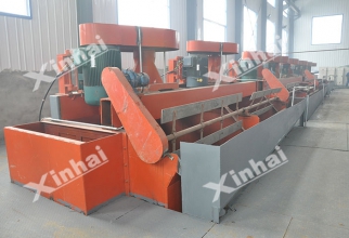 Molybdenum ore dressing process